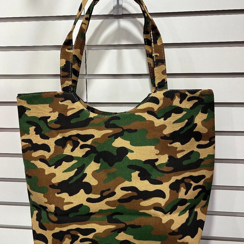 Tote Bag Camoflauge Print